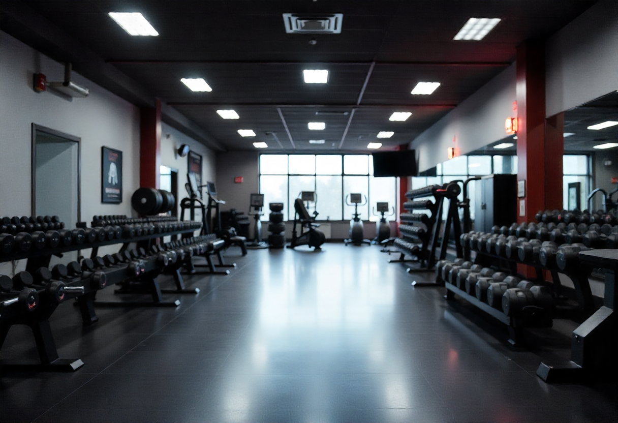 Modern Gym Equipment